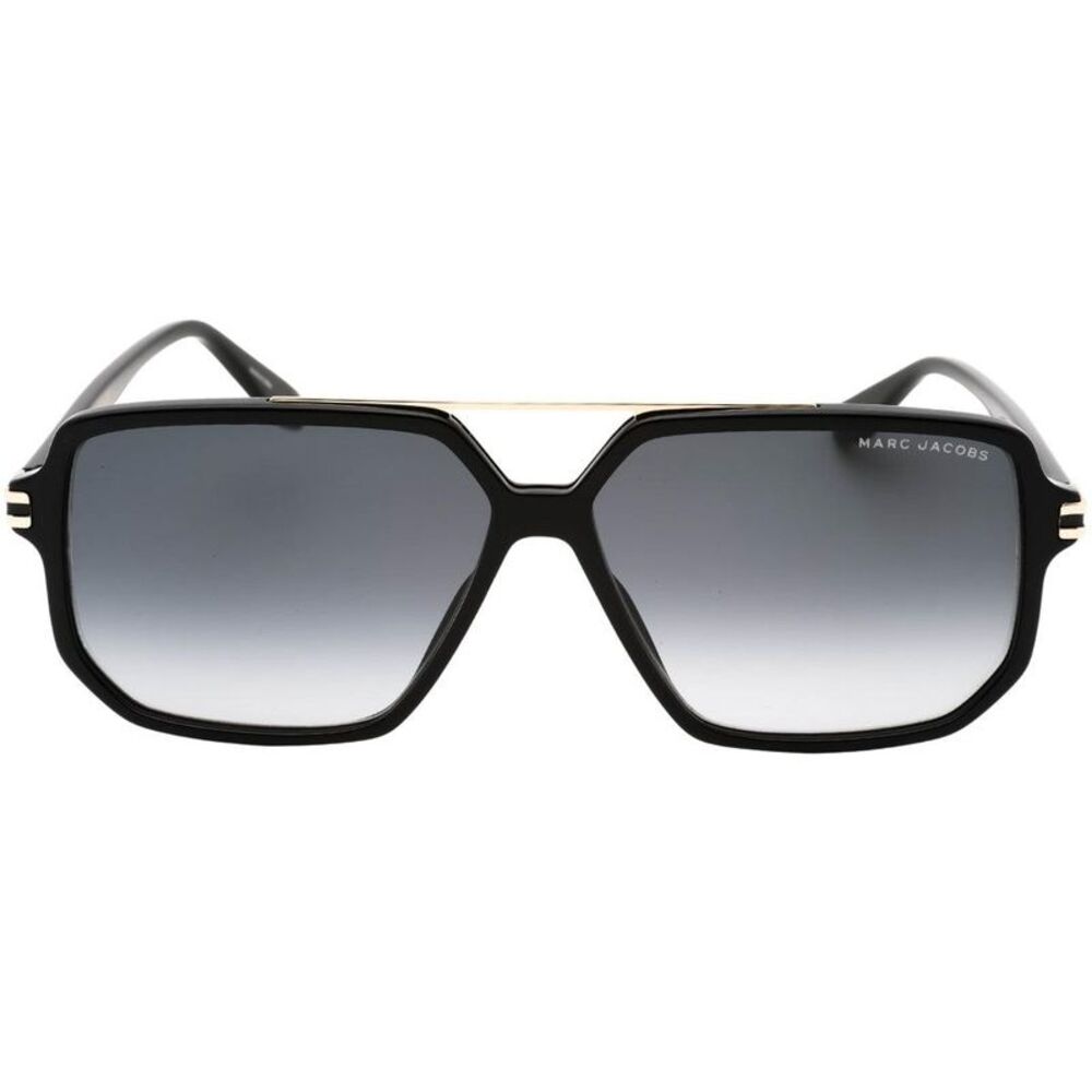 Marc Jacobs Mens Rectangular Sunglasses / Dark Grey